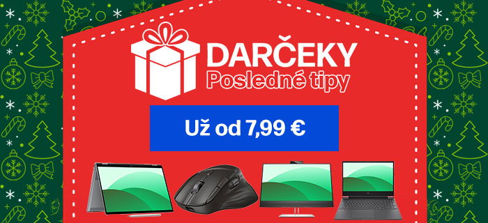 Najlepšie darčeky na poslednú chvíľu už od 7,99 €