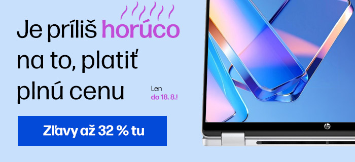 Je príliš horúco na to, platiť  plnú cenu. Zľavy až 32 %!