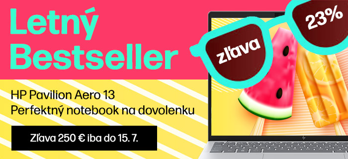 Letný Bestseller so zľavou 250 €