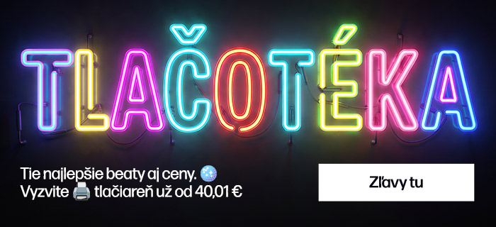 TLAČOTÉKA!🪩Vyzvite tlačiareň už od 40,01 €