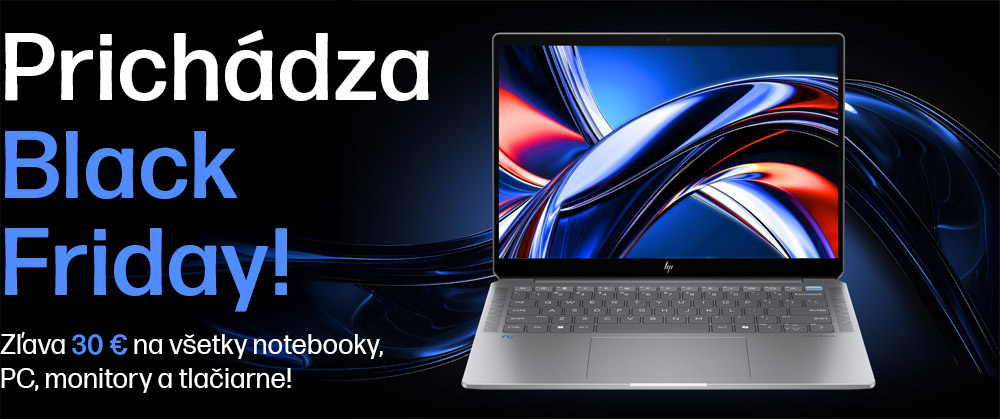 30 EUR sleva na všechny notebooky a PC!